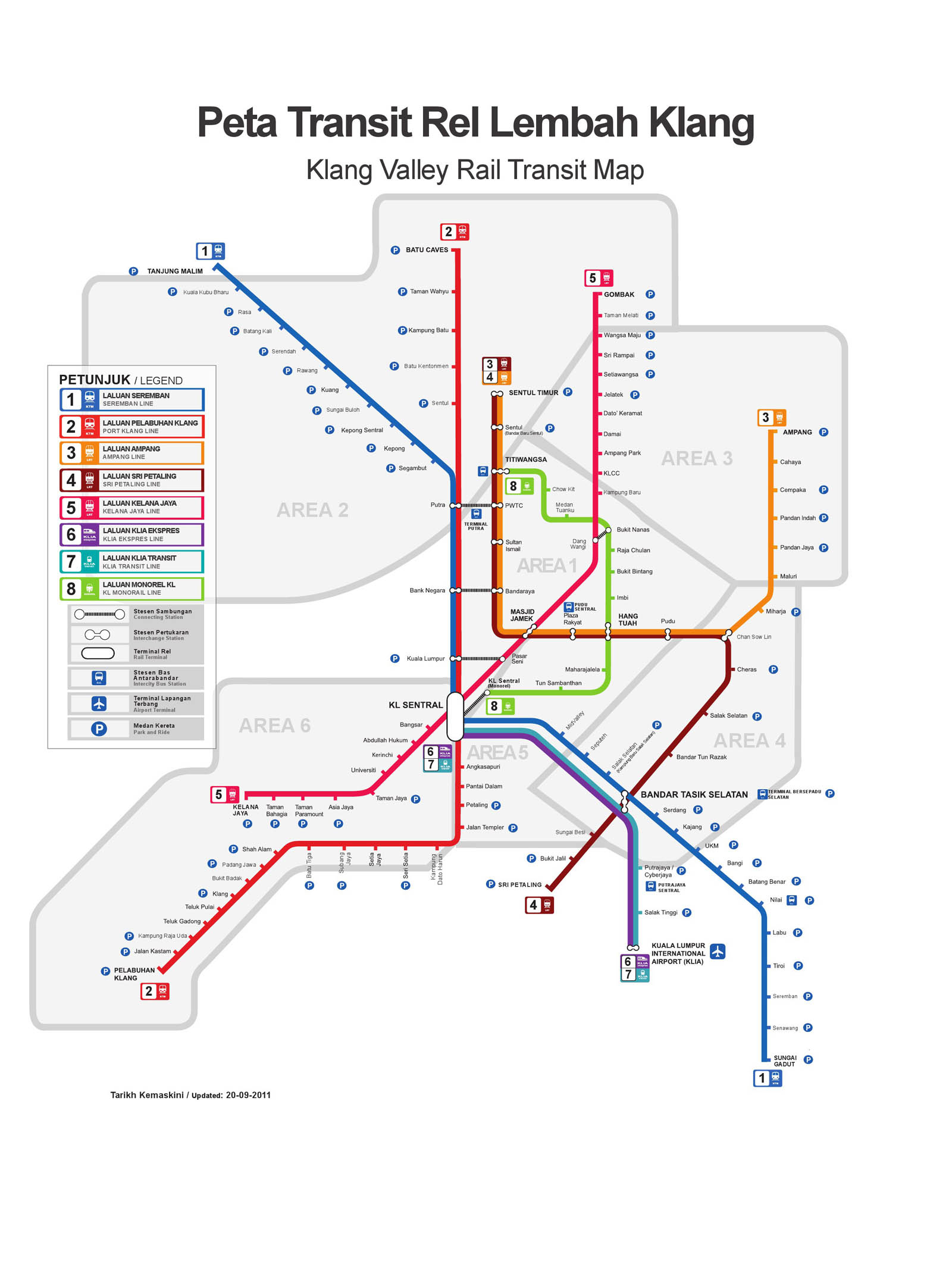 klang valley railway map Michael James